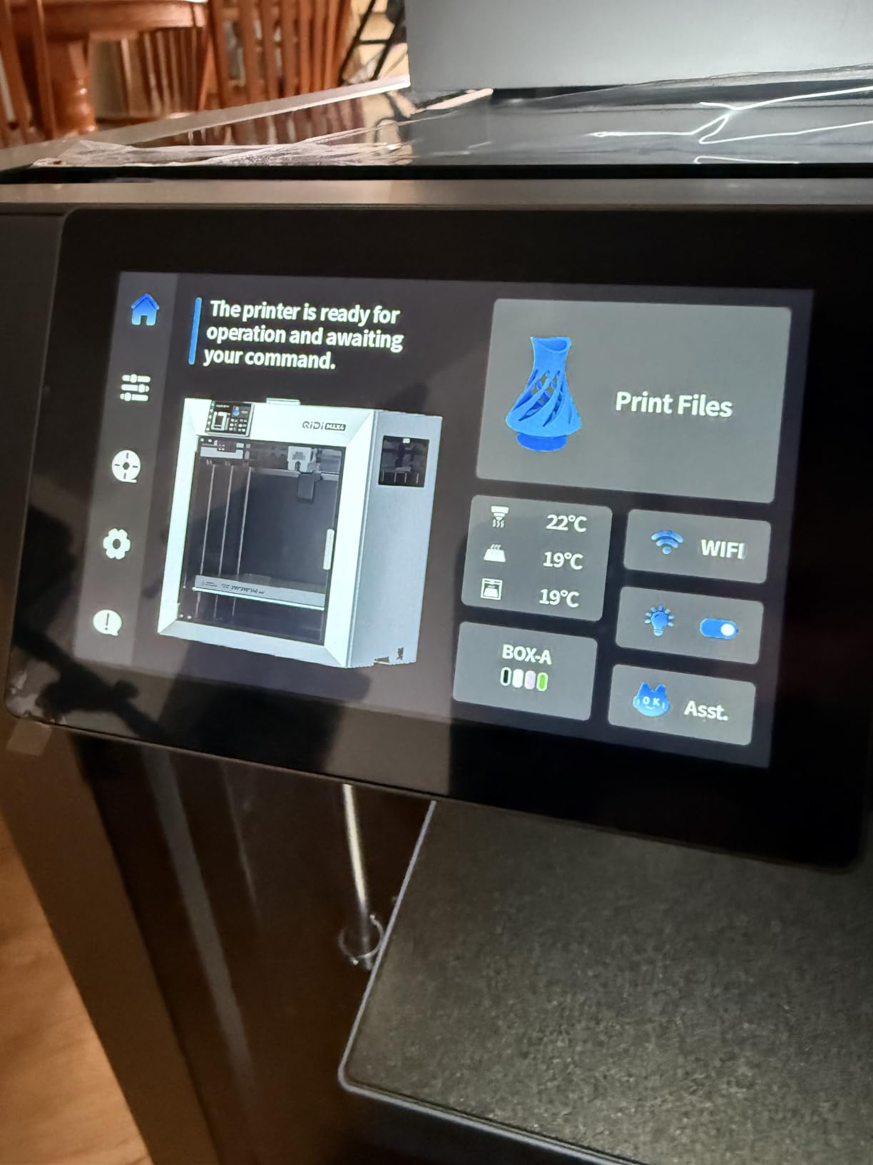 QIDI Max4 Combo 3D Printer, 390×390×340mm Build Volume, 65℃ Heated Chamber customer photo 1