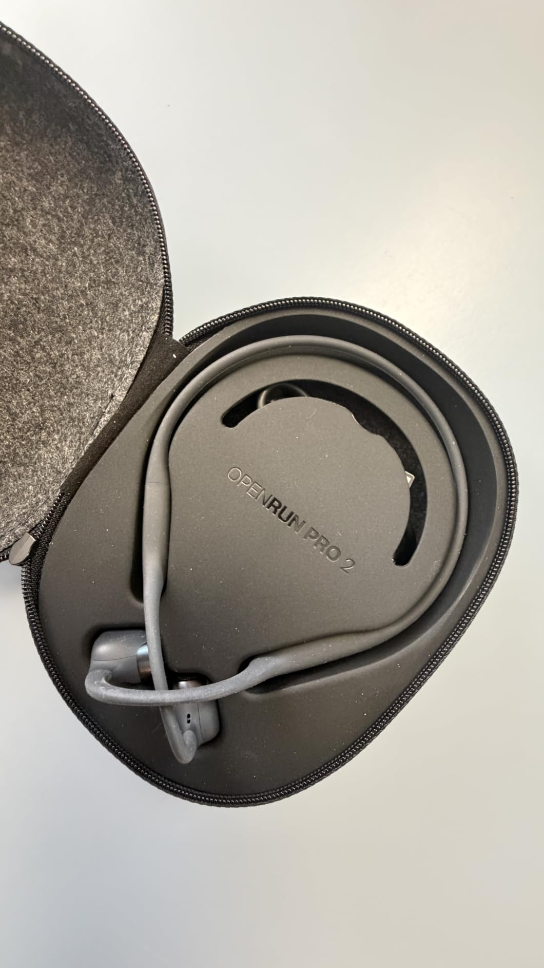 SHOKZ OpenRun Pro 2 Bone Conduction Headphone, Rose Gold, Free Gym Bag | Claim free Gym Bag; Amazon Exclusive Color; DualPitch premium sound; Smart Mic; IP55; 12H battery; Running/Cycling/Hiking customer photo 2