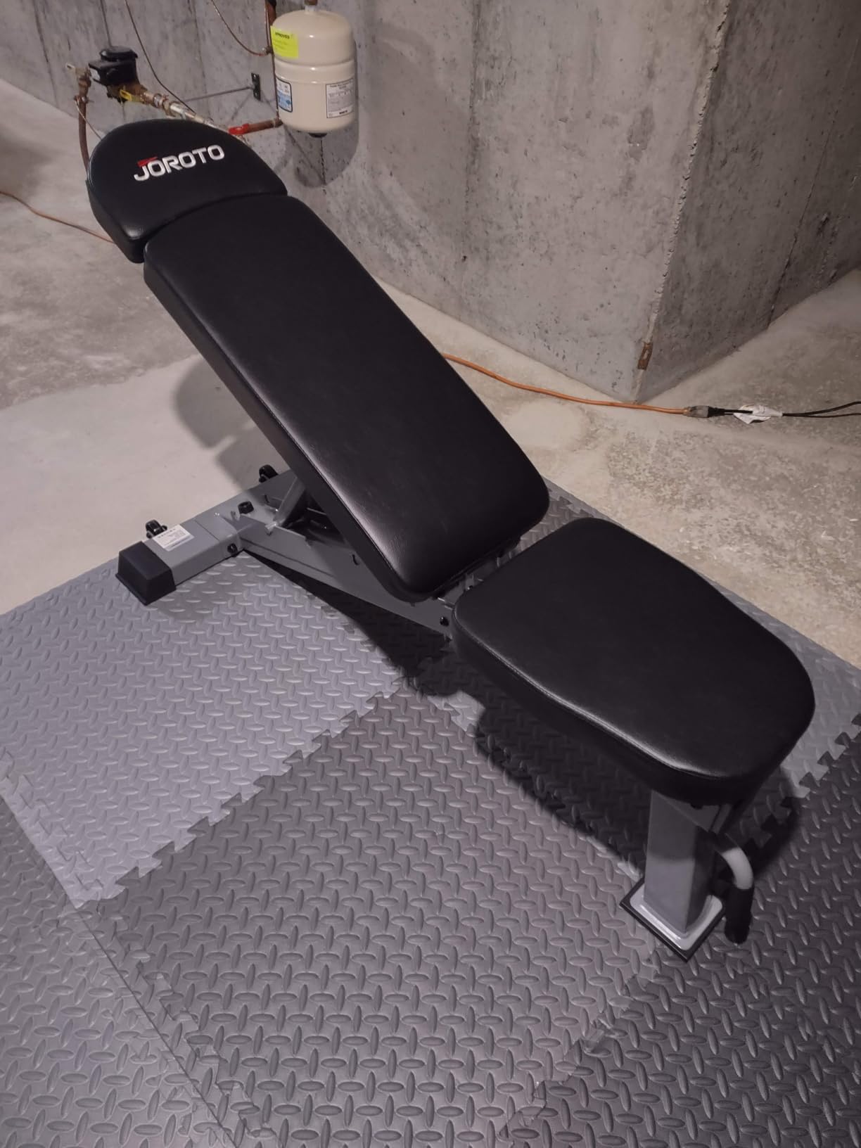 JOROTO FID Adjustable Weight Bench 1300LBS Capacity for Home Gym | Heavy Duty Workout Bench Press with Incline Decline Positions, 34'' Backrest and Wheels for Strength Training at Home Gym customer photo 1