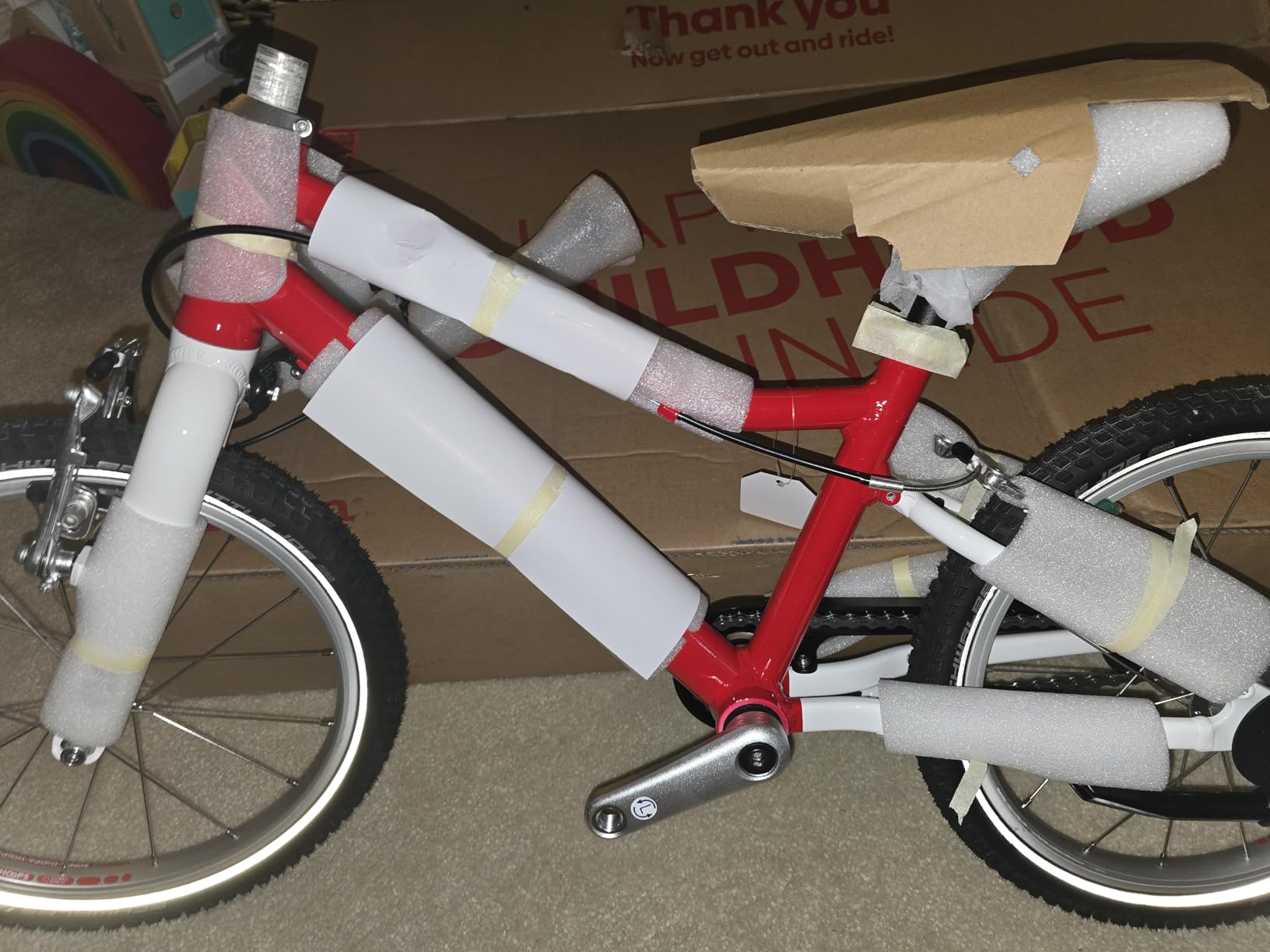 woom GO 3 & GO 3 AUTOMAGIC Kids Bike, 16 Inch Lightweight, Ages 4-6 customer photo 1