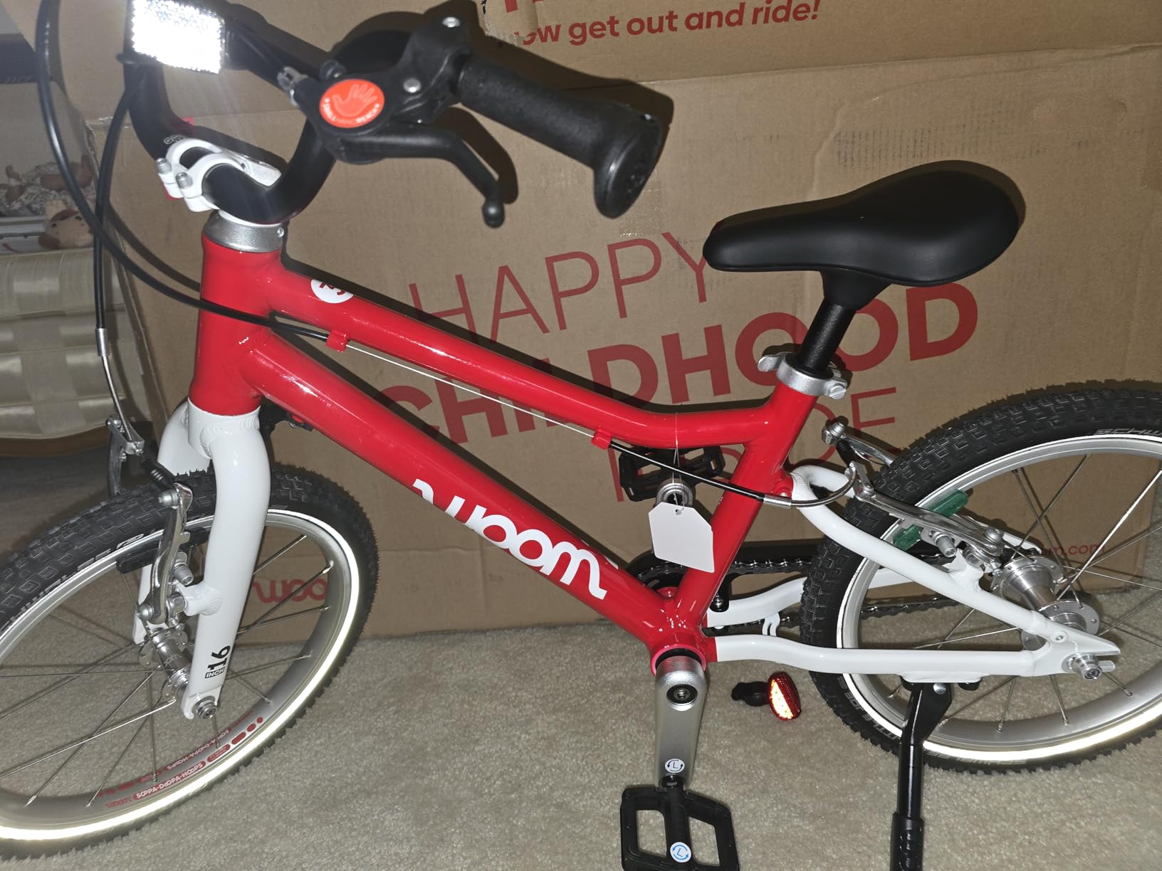 woom GO 3 & GO 3 AUTOMAGIC Kids Bike, 16 Inch Lightweight, Ages 4-6 customer photo 2
