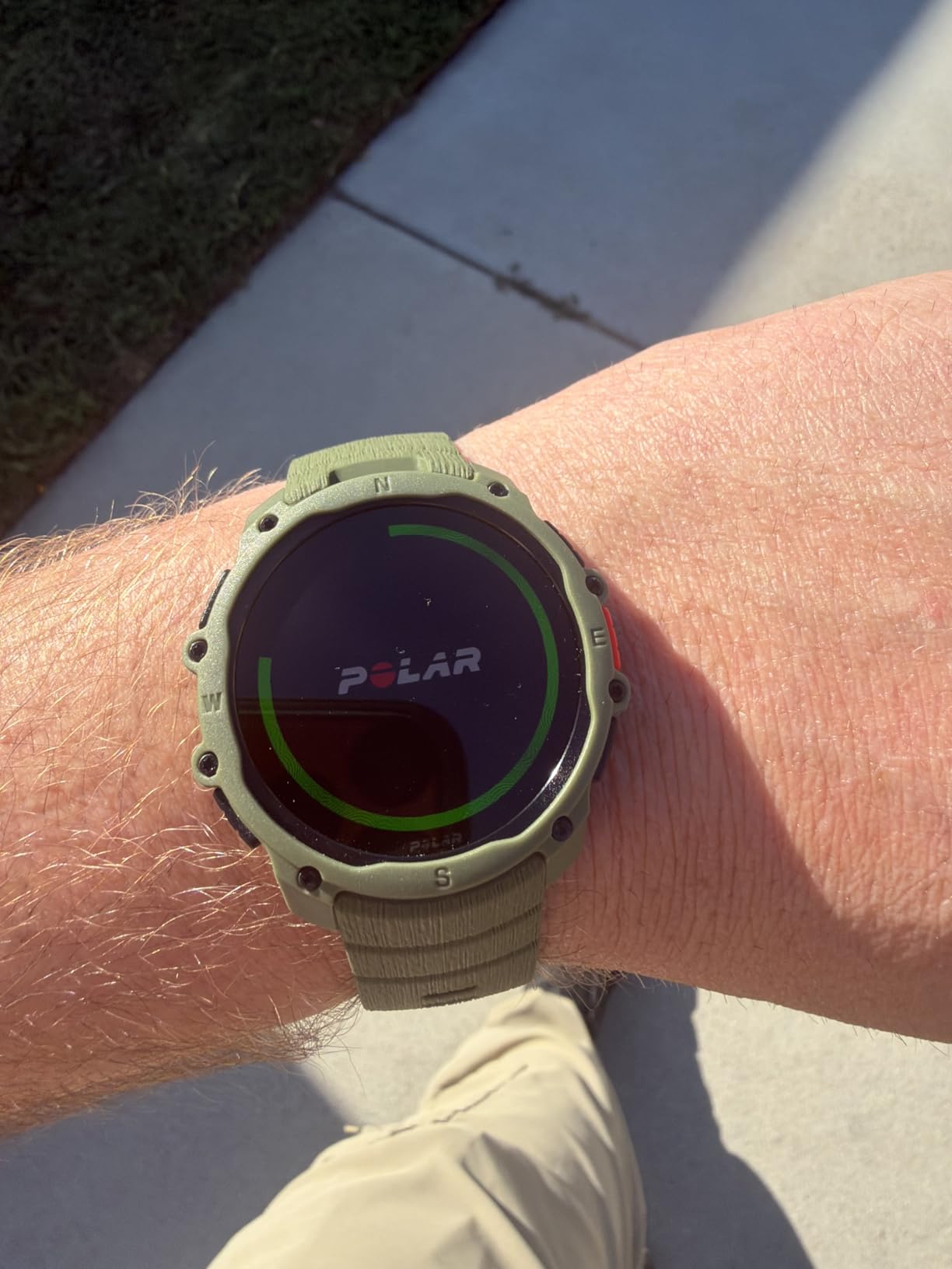 Polar Street X GPS Running Sports Watch - Rugged Waterproof - 170+ Sport Profiles - 10 Day Battery - AMOLED Display - Wrist Based Heart Rate Monitor - Built-in Flashlight customer photo 1