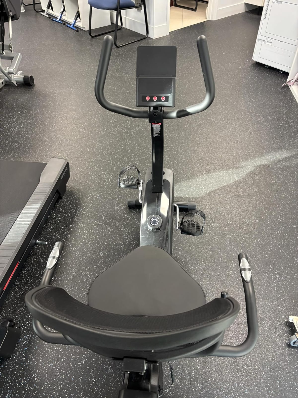 Recumbent Exercise Bike for Home, Magnetic Stationary Bikes for Seniors | Adults Quiet Recumbent Stationary Bike with 16-Level Resistance, Supports 350LB, Heart Rate Handle & LCD Display customer photo 2