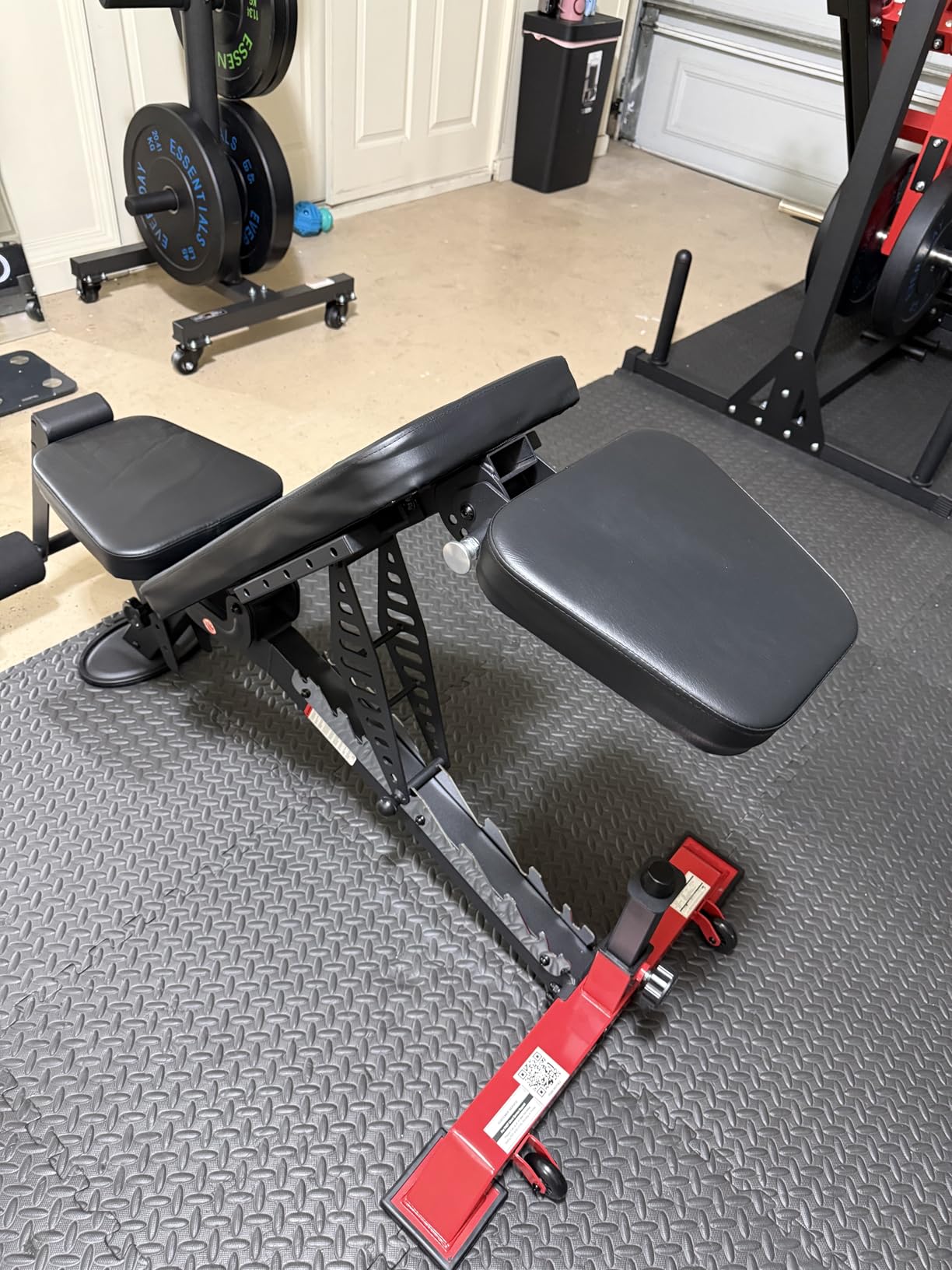 Commercial Adjustable Weight Bench, Heavy Duty 1800LBS | Workout Bench for Home Gym, Flat, Decline, Incline Bench Press, Removable Leg & Elbow Support for Full Body Strength Training customer photo 1