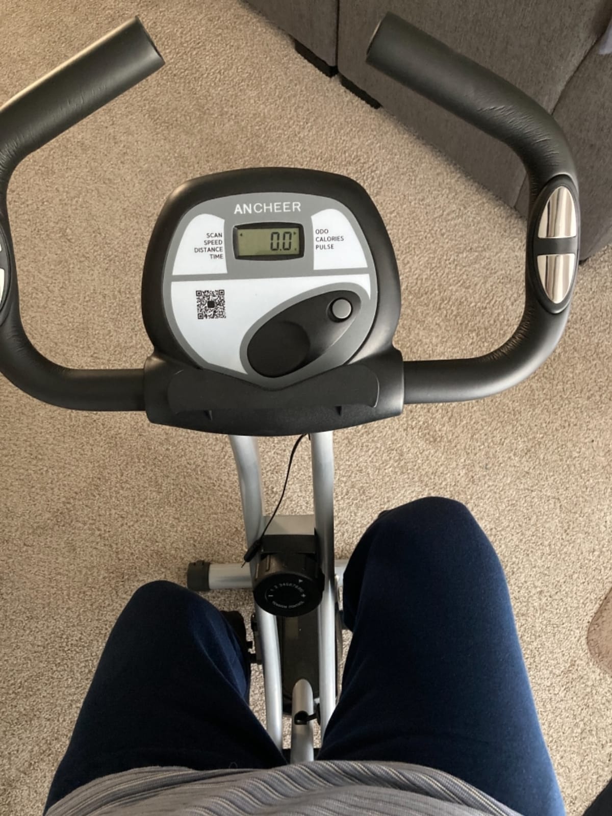ANCHEER Elliptical Exercise Machine, Elliptical Trainer for Home Gym, Exercise Equipment 500Lbs Max Weight customer photo 2