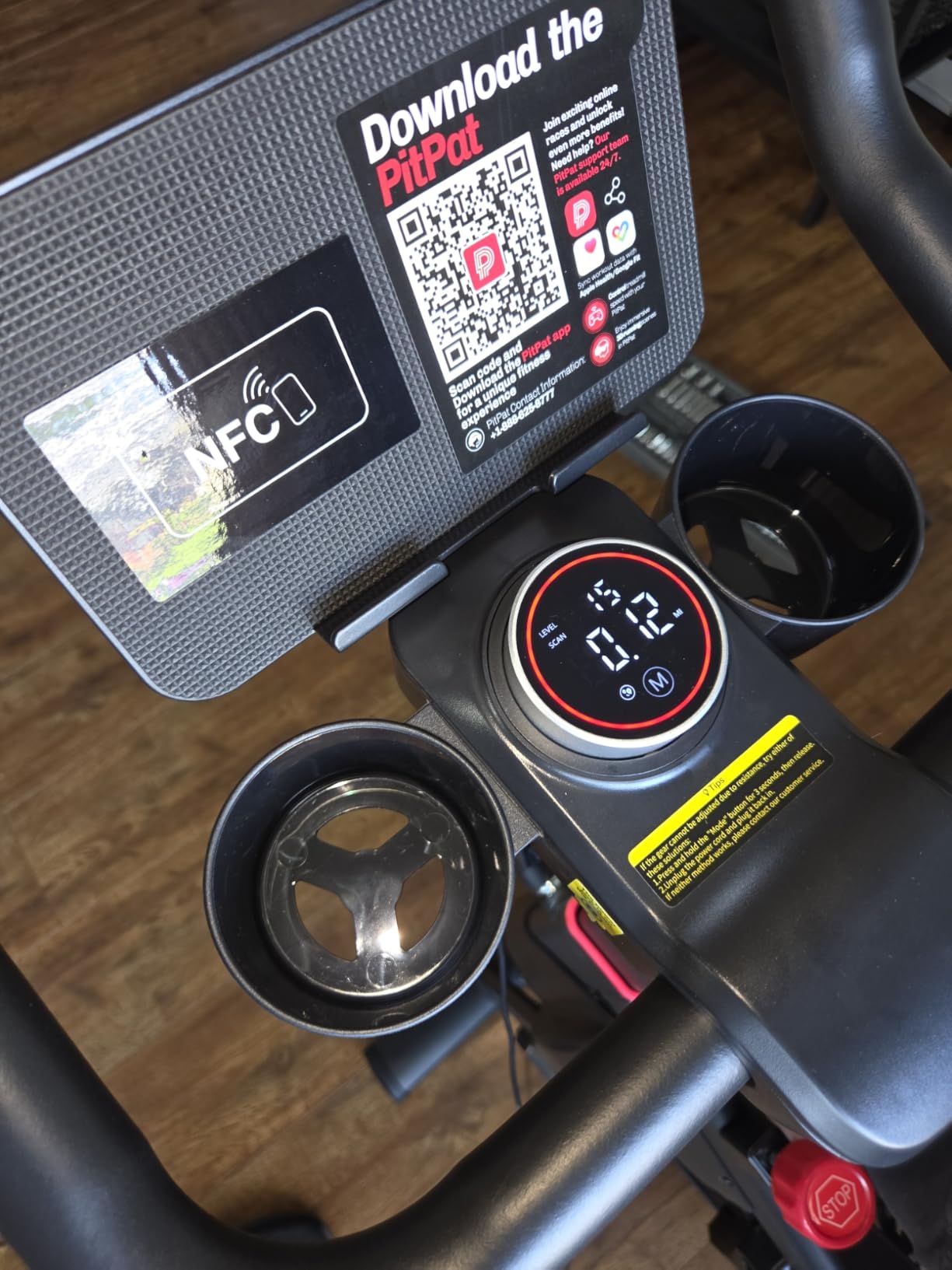 Indoor Cycling Bike - 32-Level Magnetic Resistance Stationary Exercise Bike with Adjustable Seat & Handlebars, Silent Belt Drive for Home Cardio (Fits Users 5'1