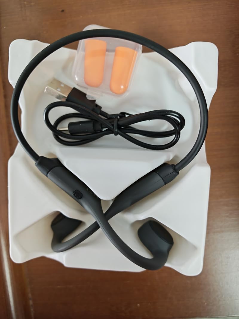 2026 New Waterproof Open-Ear Bone Conduction Headphones - Bluetooth 6.0, 10-Hour Battery Life, Ultra-Light Wireless Headset with Stable Connection, Ideal for Running, Cycling, Workout, Hiking customer photo 2