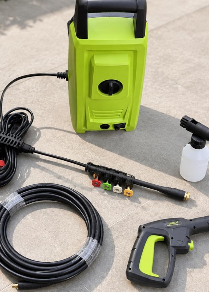 4200PSI Gas Pressure Washer 4.0GPM Gas Power Washer 212CC Gas Powered Washing Machine Commercial High Pressure Washer with 25ft Hose&5 Nozzles for Patio Garden Yard Vehicle,EPA/CARB/ETL customer photo 2