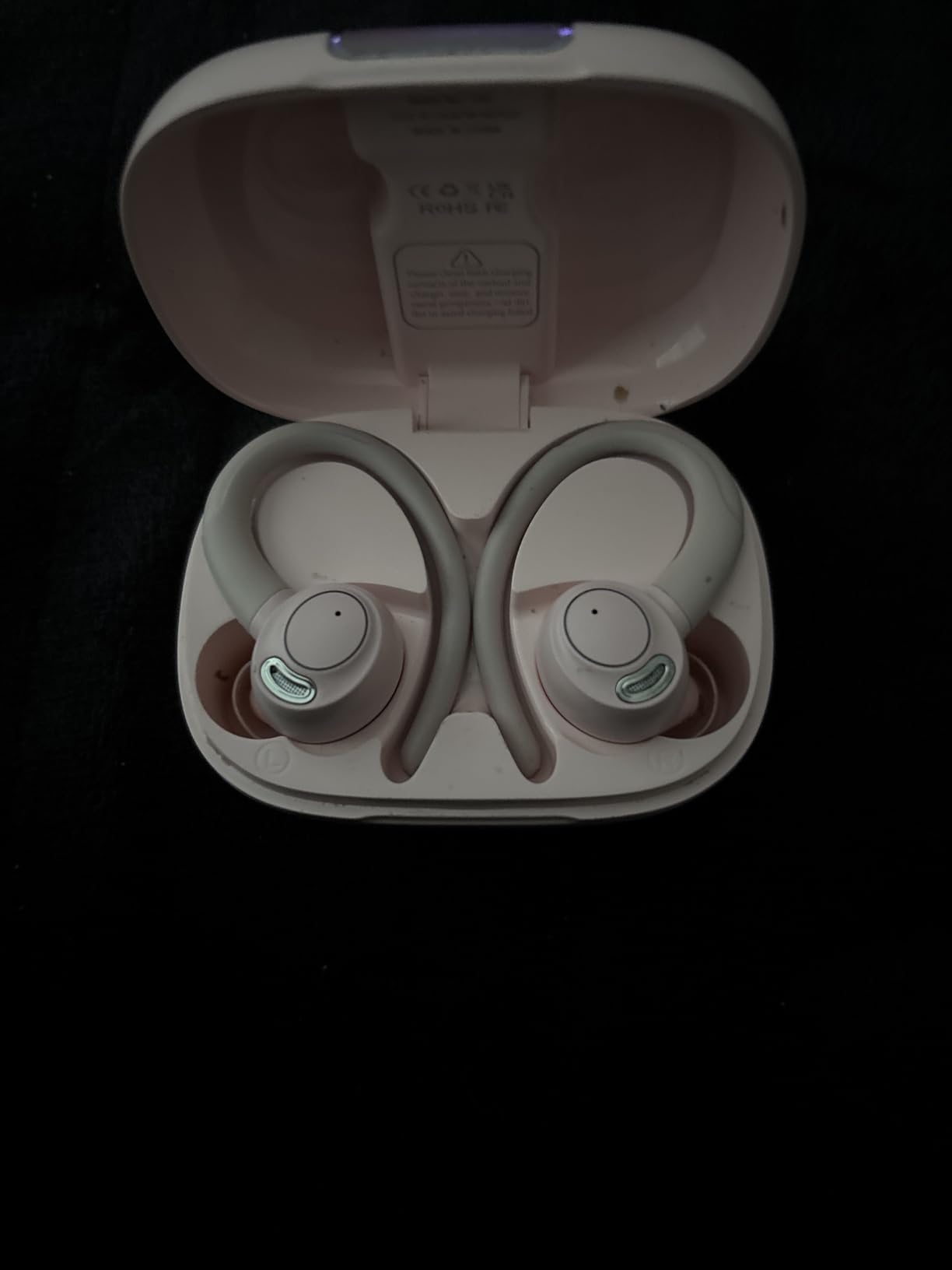 Wireless Sports Earbuds with Secure Earhooks, 48H Deep Bass/ENC Mic Ear Bud | Wireless Earphone with LED Display, Bluetooth 5.3 Headphones In Ear, IPX7 Waterproof Over Ear Buds for Running/Workout customer photo 1