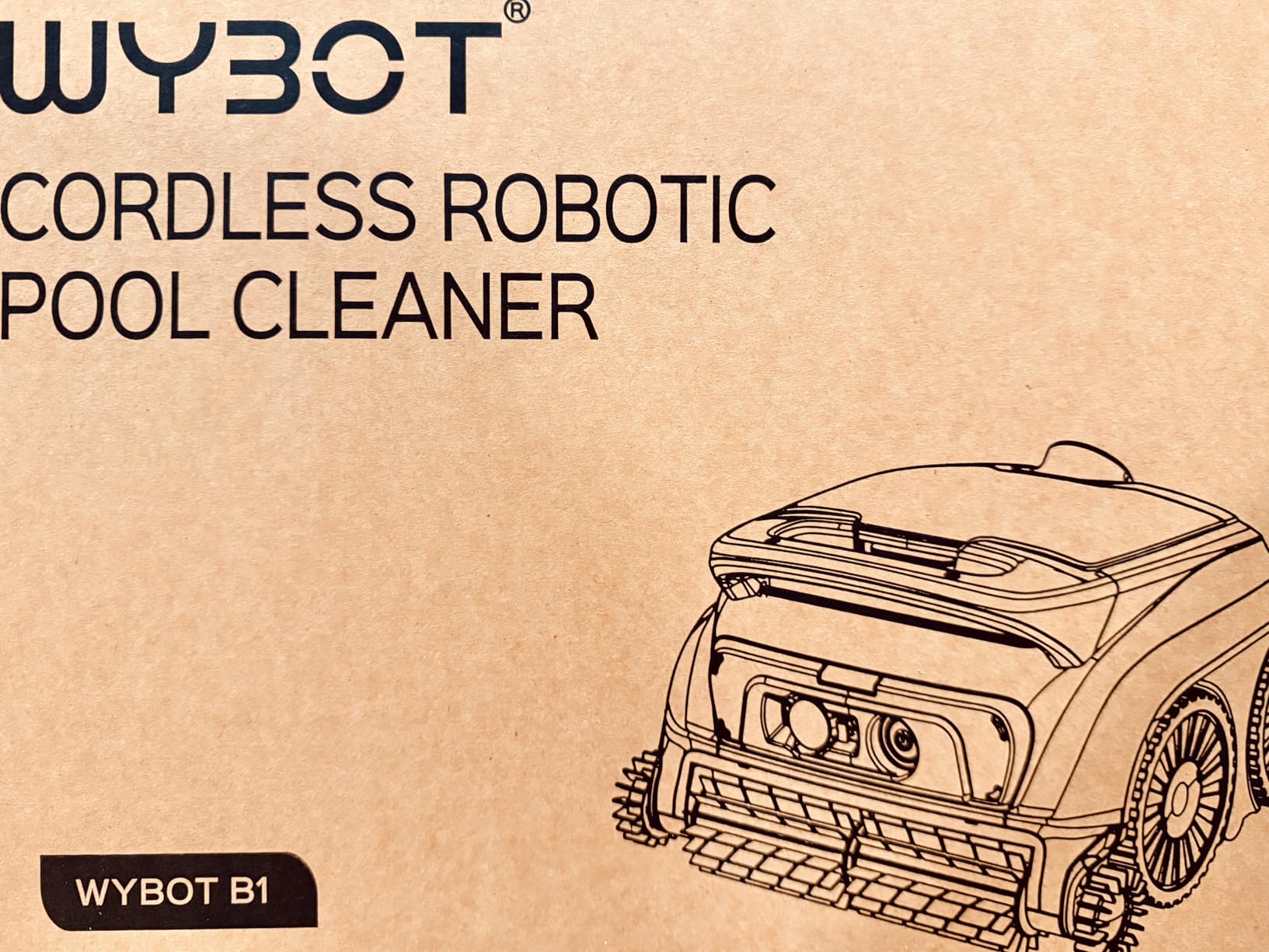 WYBOT B1 Cordless Robotic Pool Vacuum Pool Cleaner Robot for Inground Pools customer photo 1
