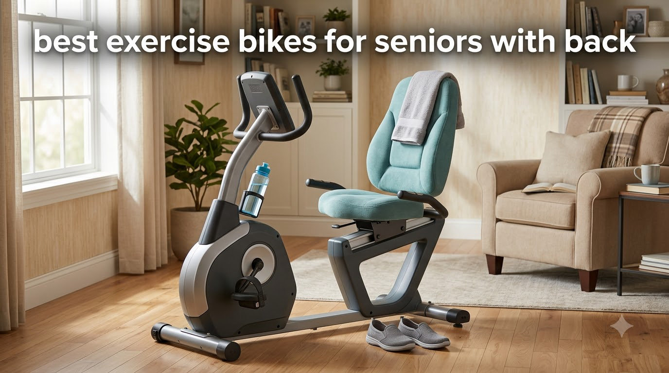 best exercise bikes for seniors with back