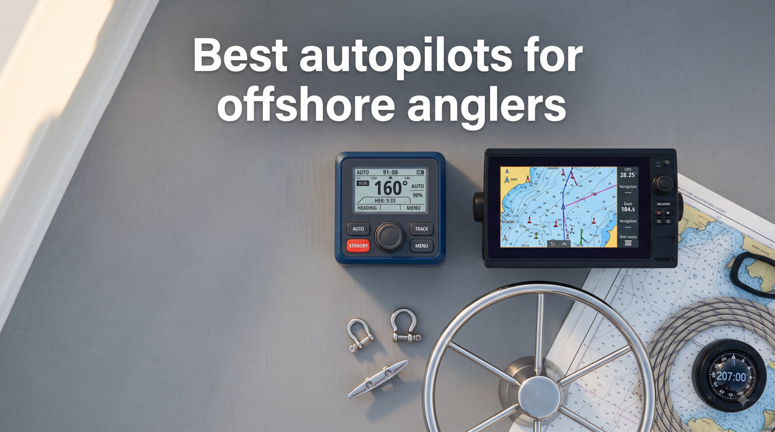Best autopilots for offshore anglers