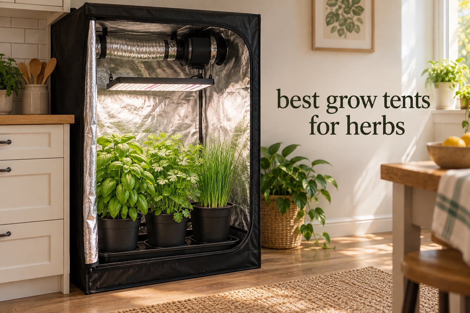 best grow tents for herbs