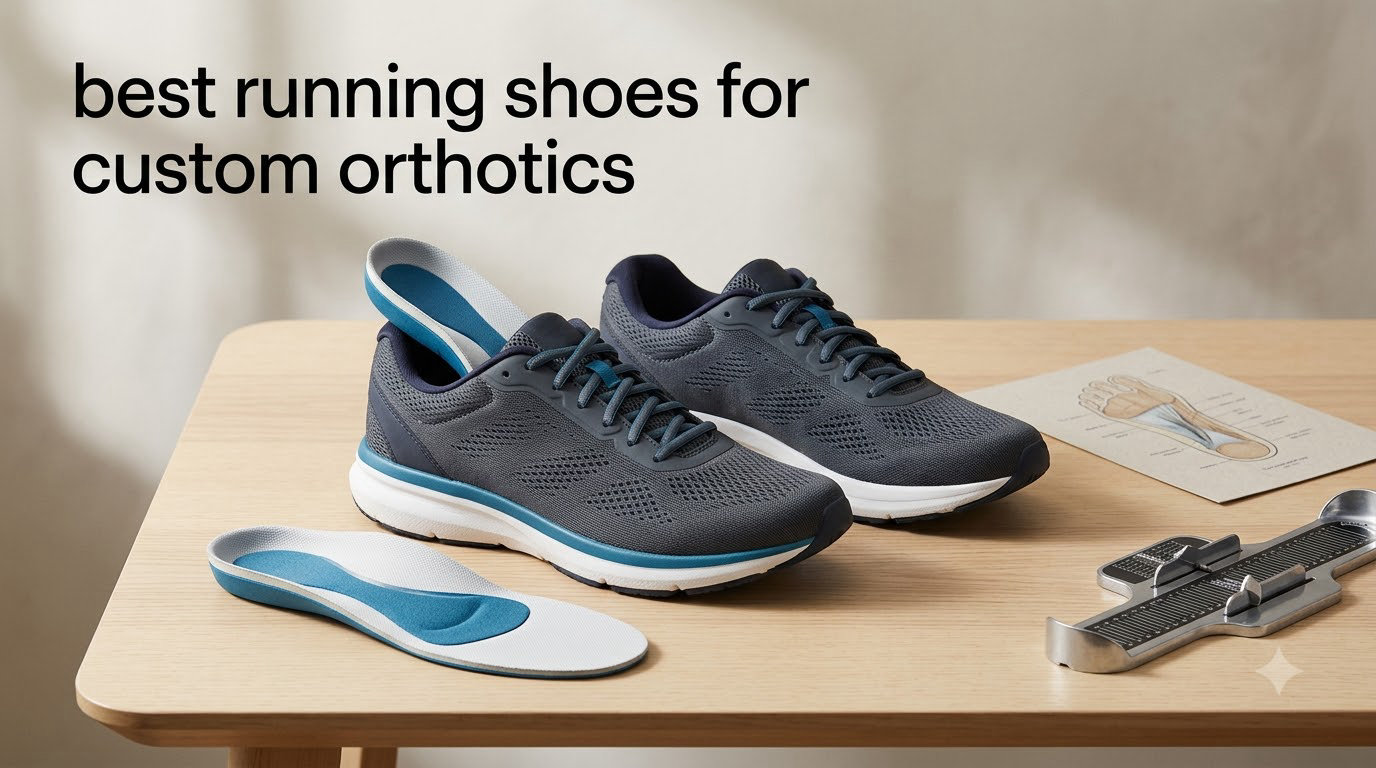 best running shoes for custom orthotics