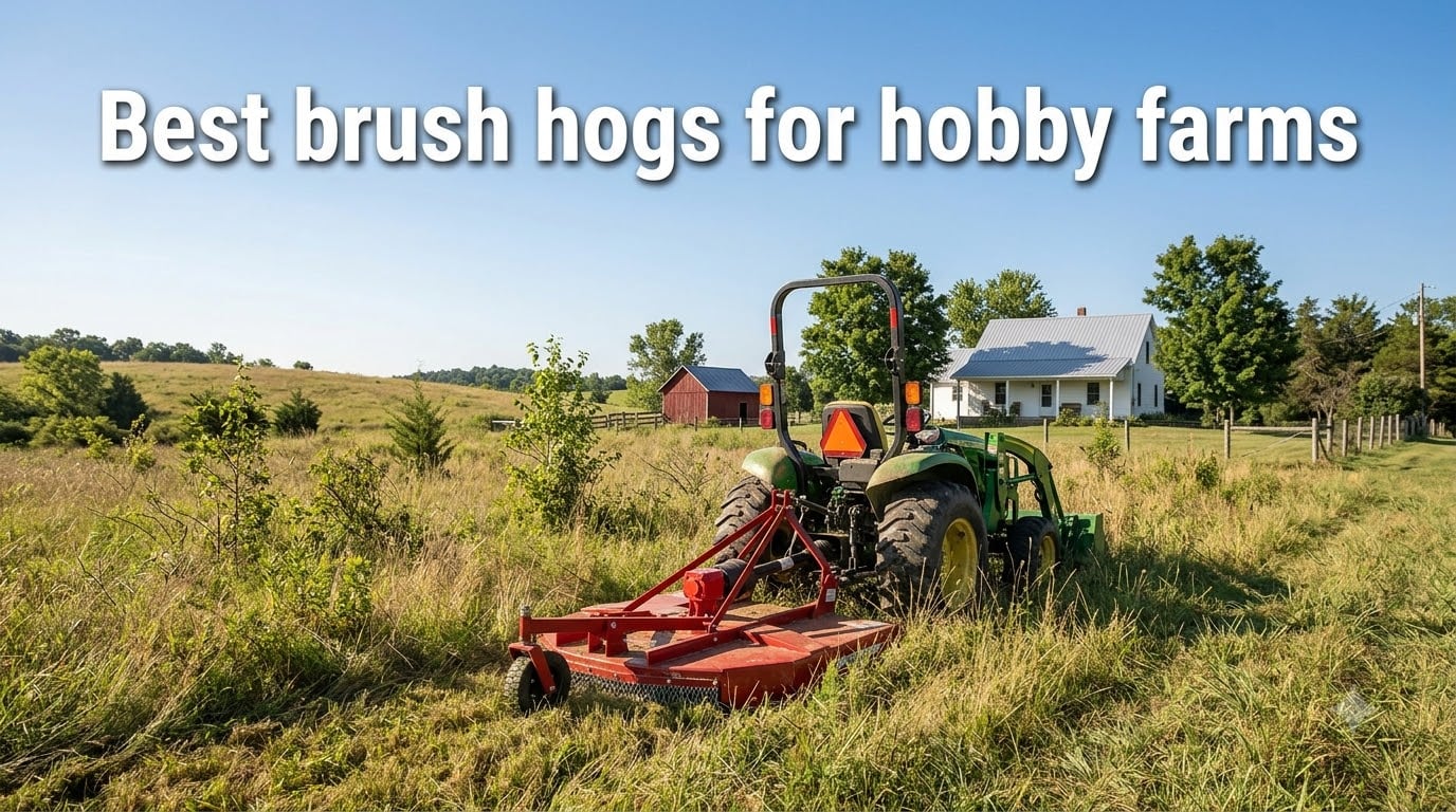 Best brush hogs for hobby farms