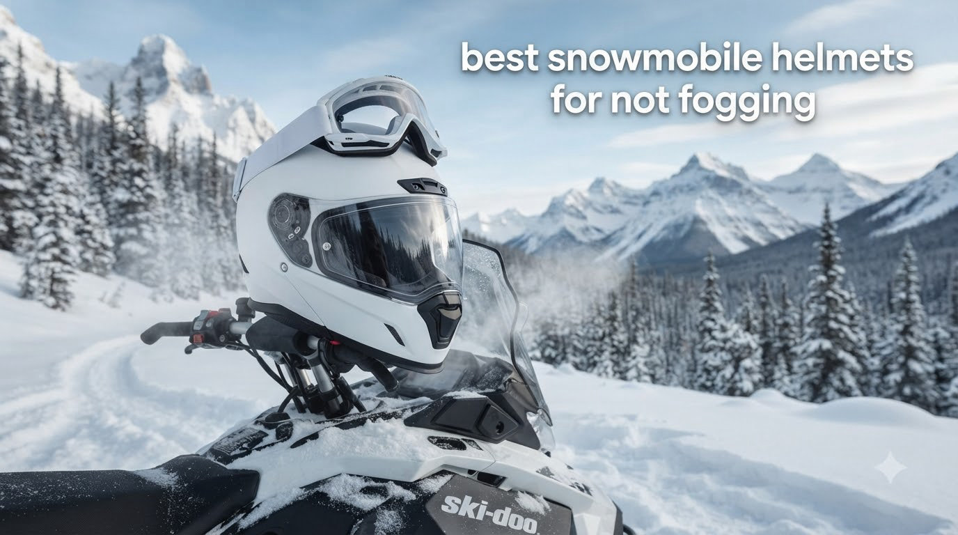 best snowmobile helmets for not fogging