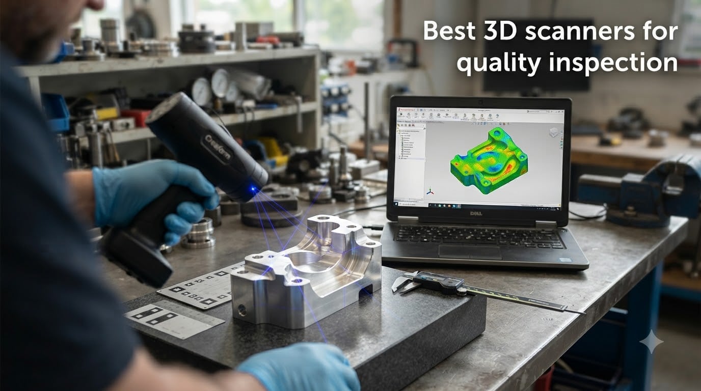 Best 3D scanners for quality inspection