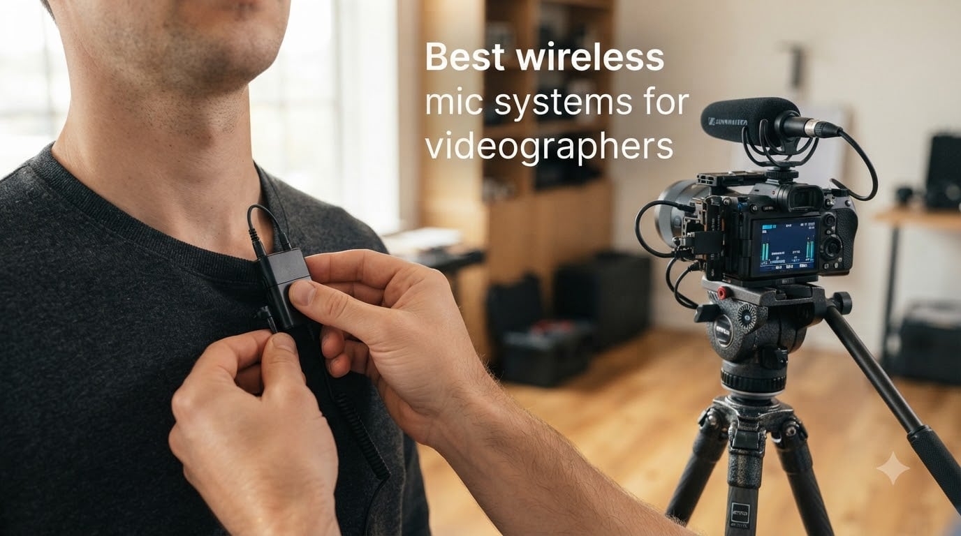 Best wireless mic systems for videographers