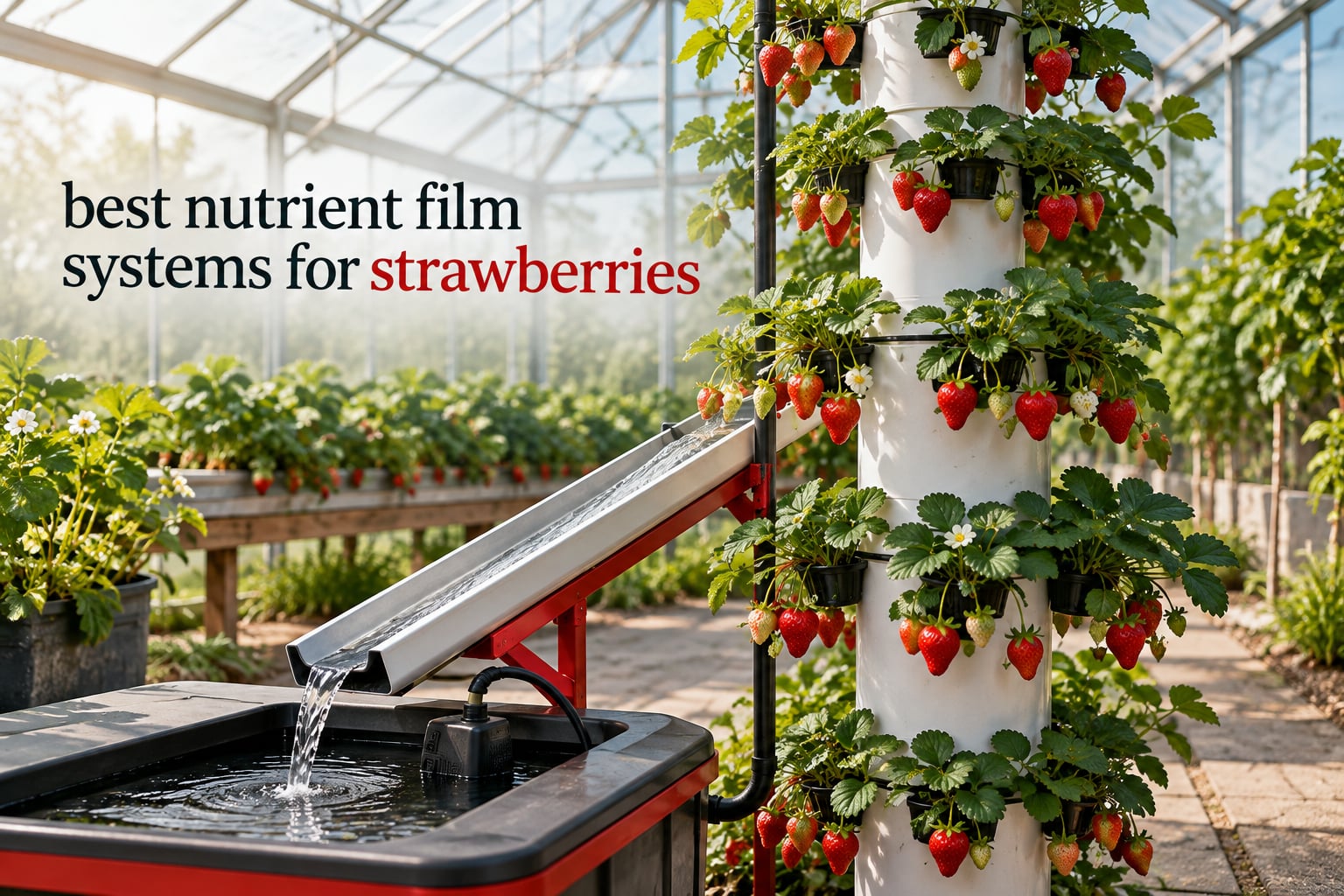 best nutrient film systems for strawberries