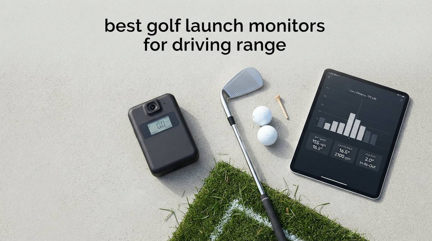 best golf launch monitors for driving range