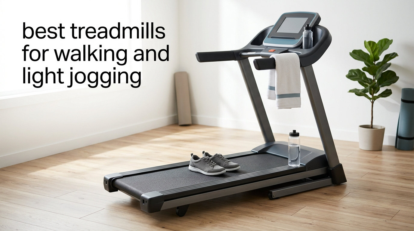 best treadmills for walking and light jogging