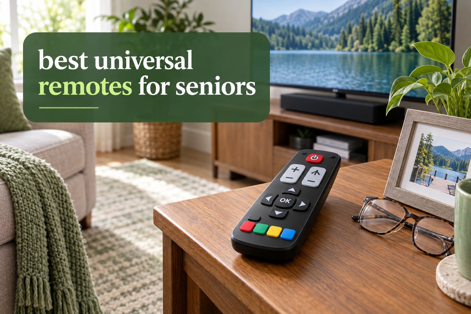 best universal remotes for seniors