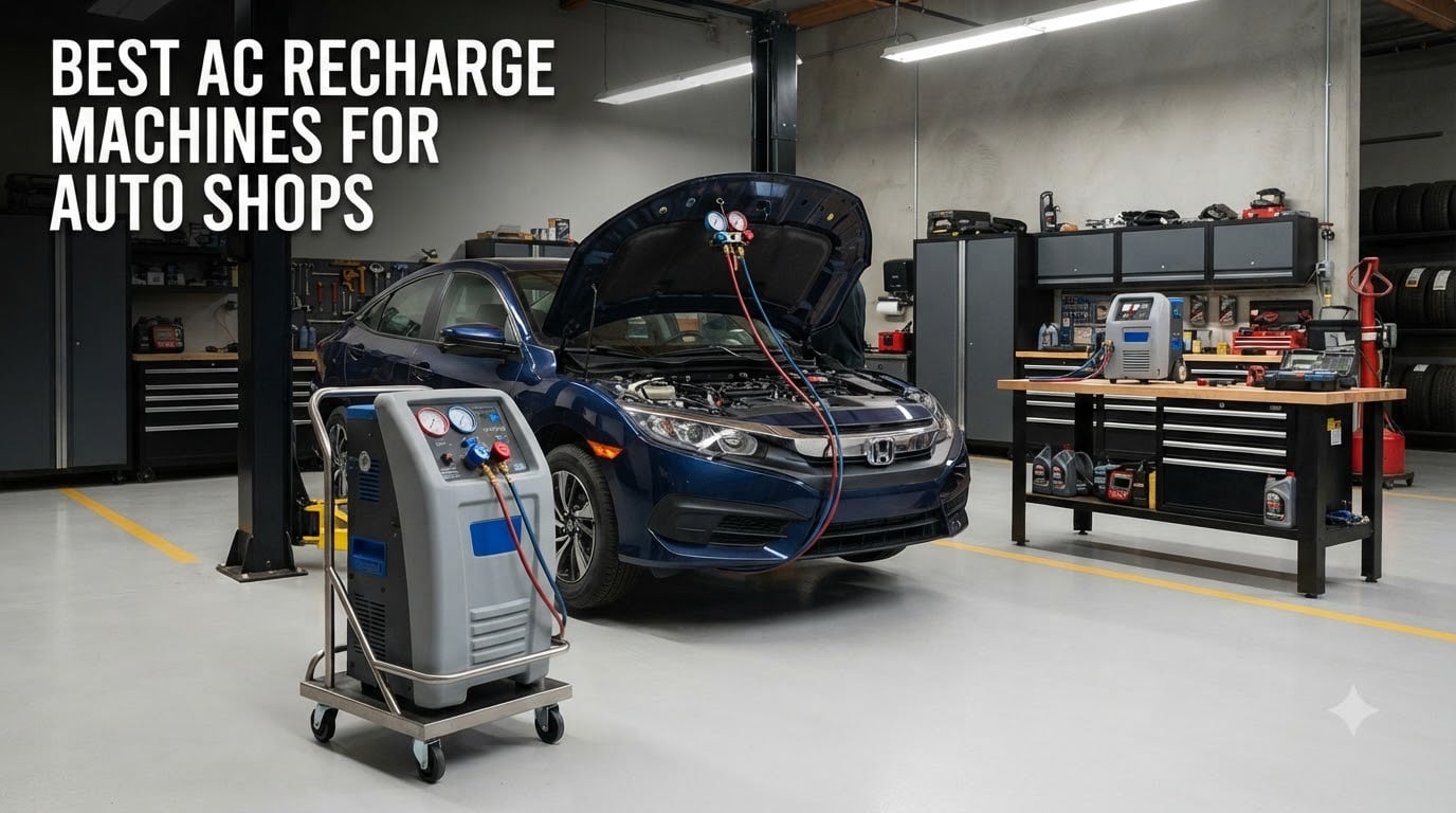 Best AC recharge machines for auto shops