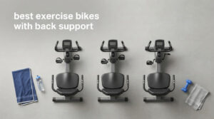 best exercise bikes with back support