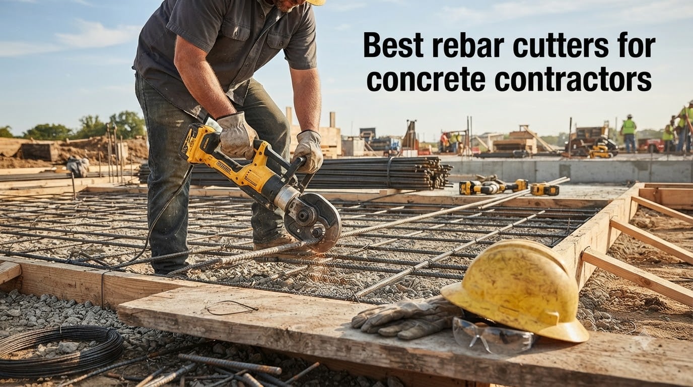 Best rebar cutters for concrete contractors
