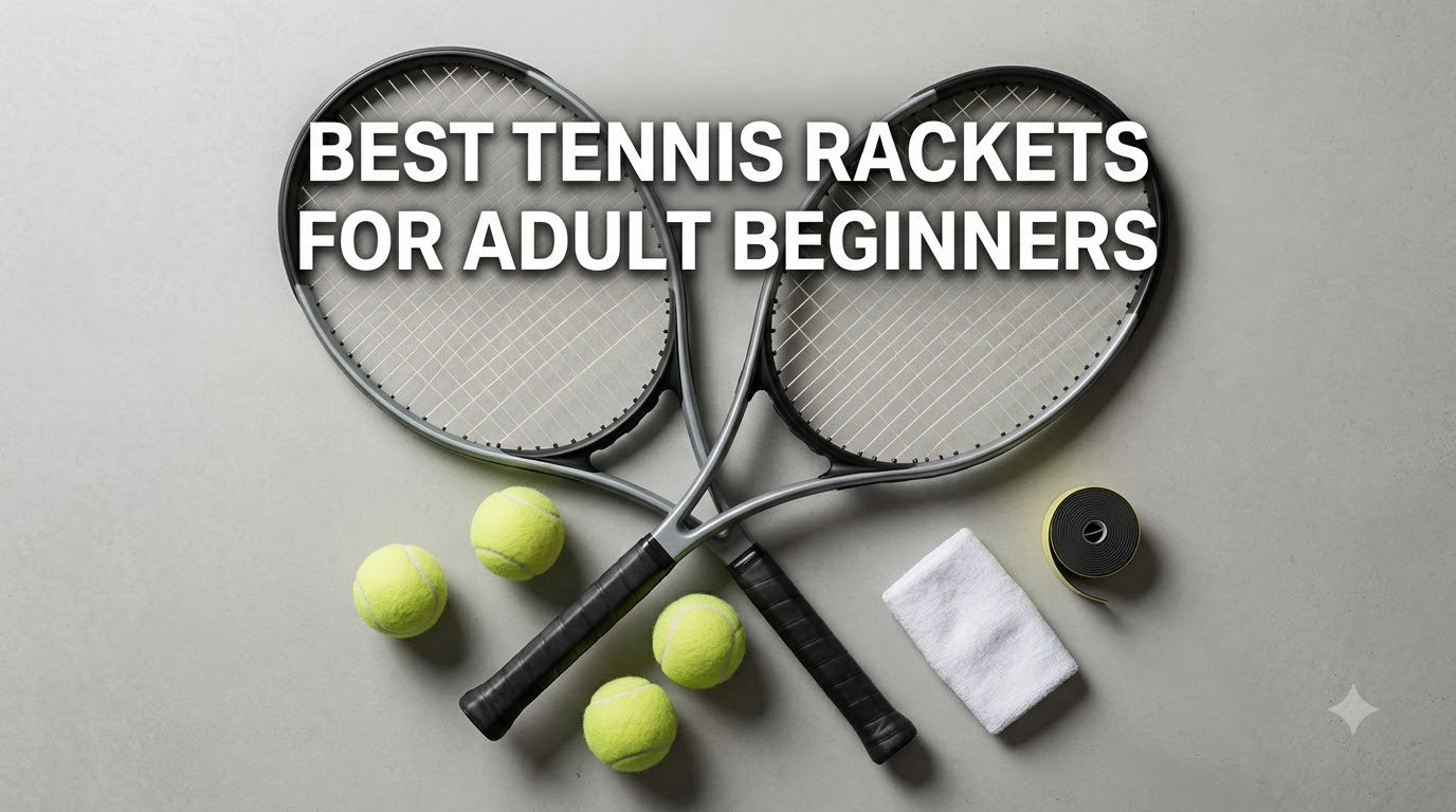best tennis rackets for adult beginners
