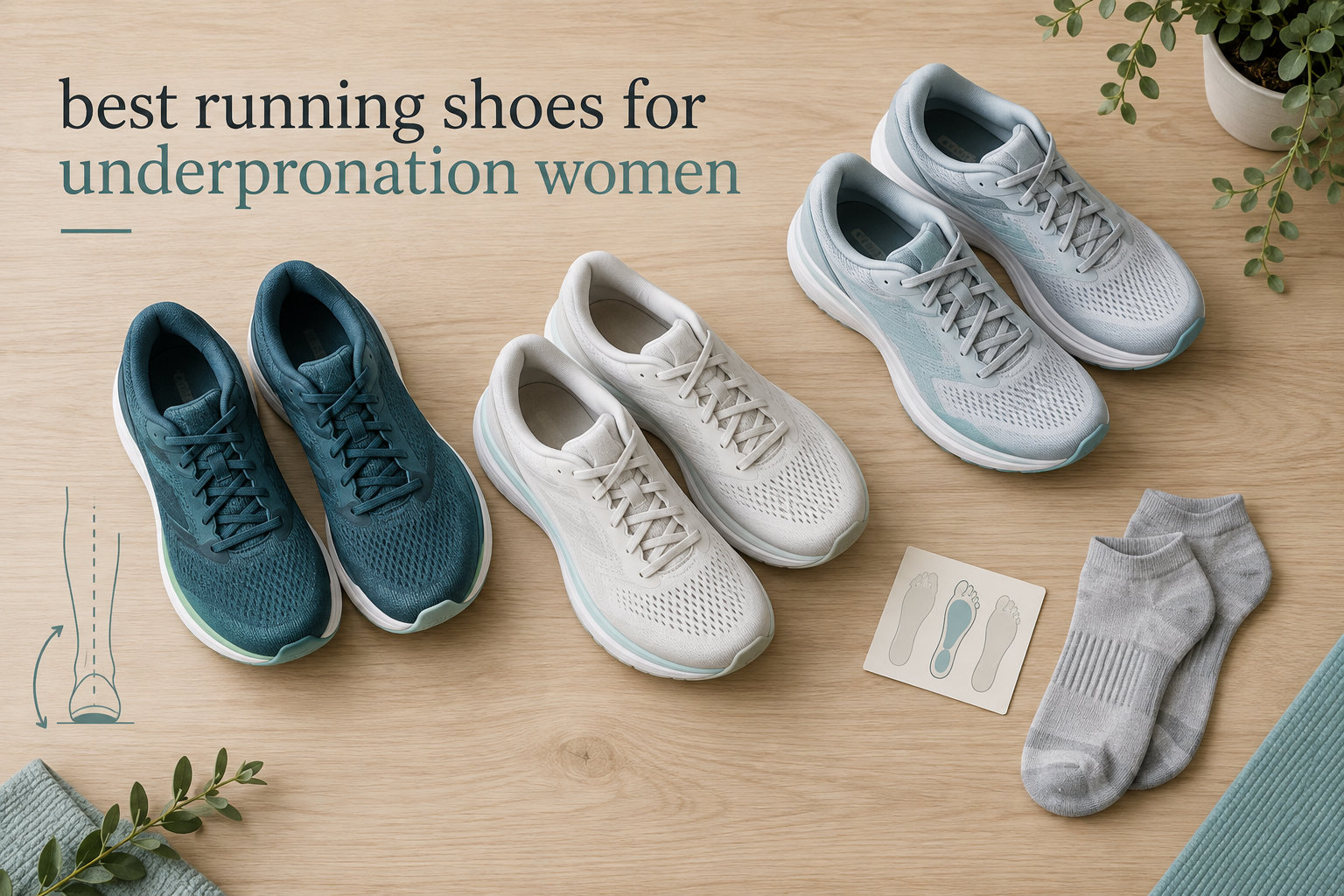 best running shoes for underpronation women