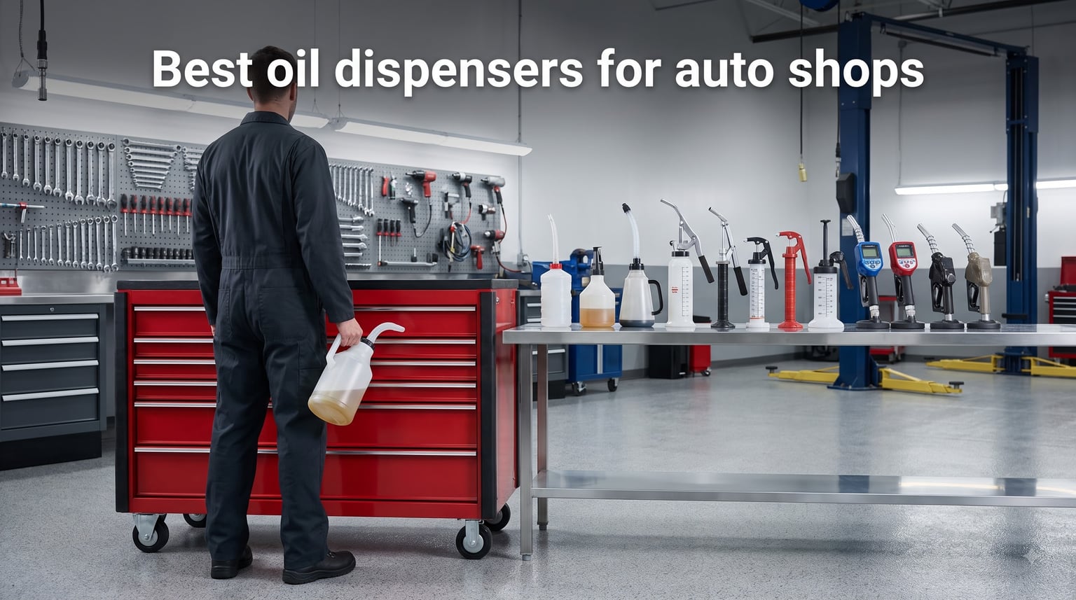 Best oil dispensers for auto shops