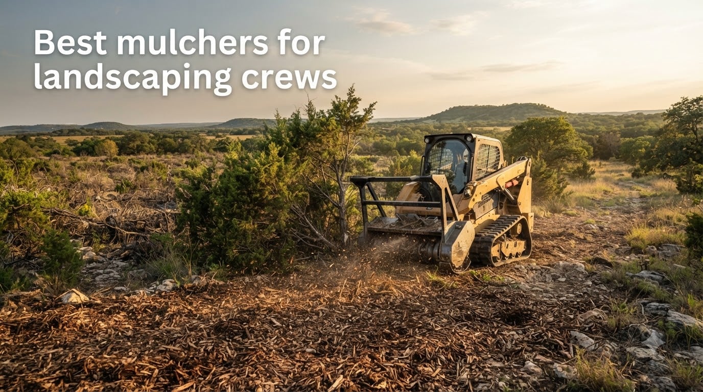 Best mulchers for landscaping crews