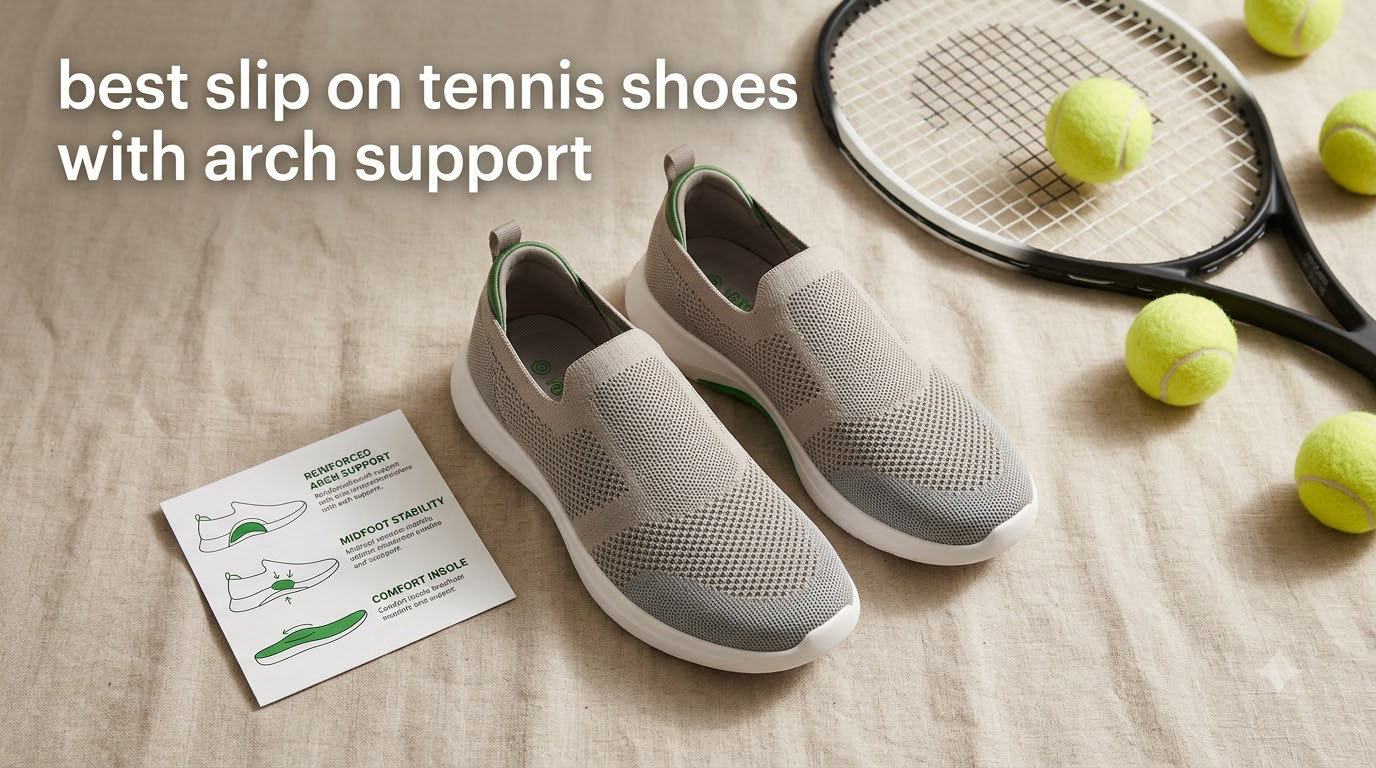 best slip on tennis shoes with arch support