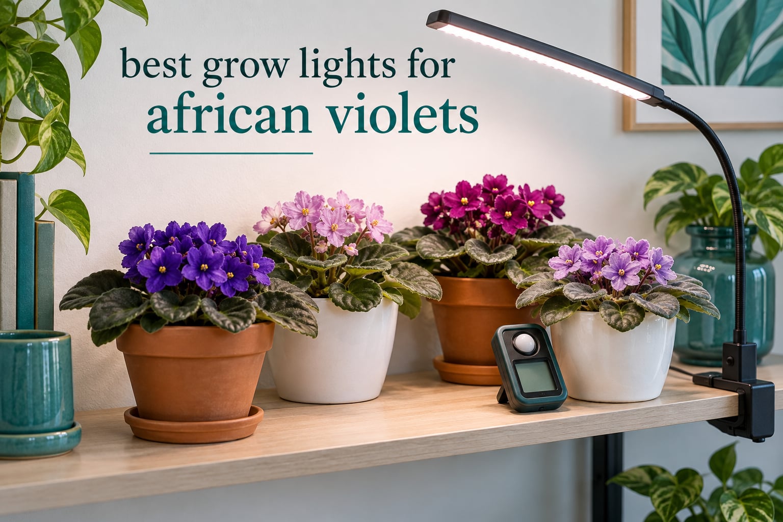 best grow lights for african violets
