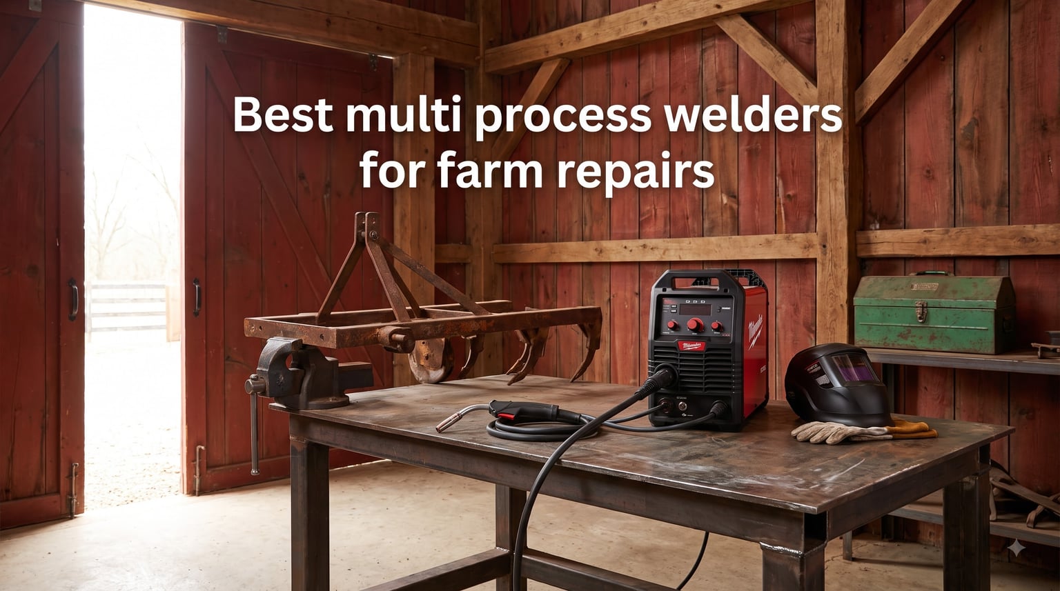 Best multi process welders for farm repairs