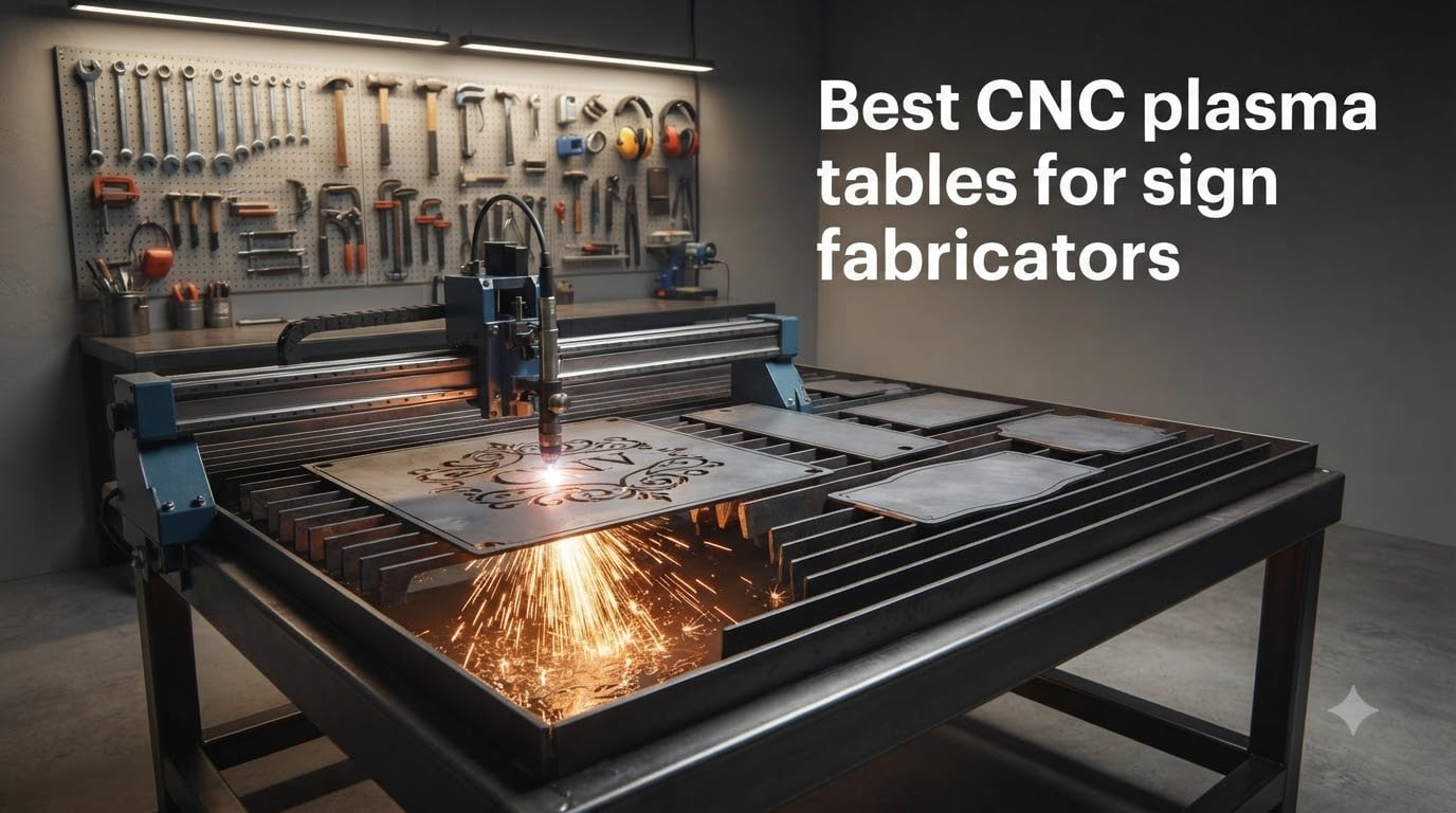 Best CNC plasma tables for sign fabricators