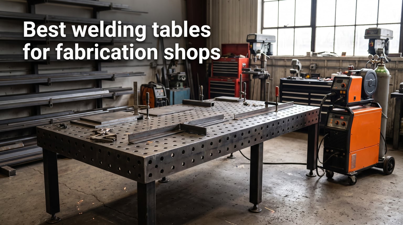 Best welding tables for fabrication shops
