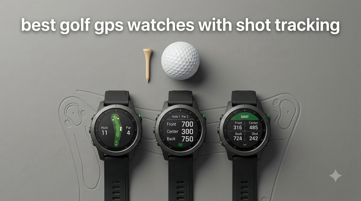 best golf gps watches with shot tracking