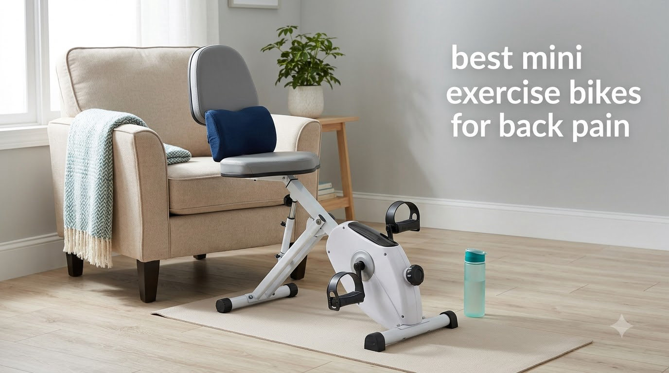 best mini exercise bikes for back pain
