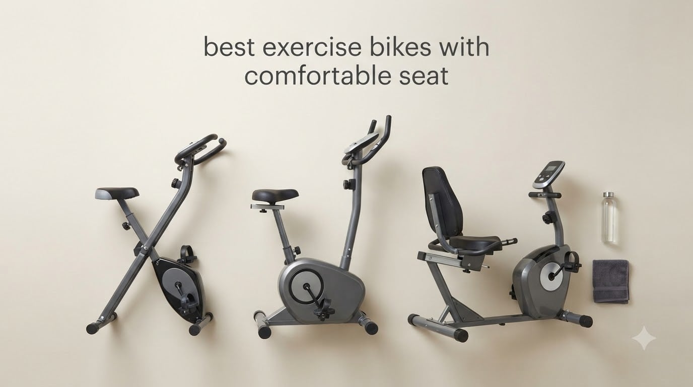 best exercise bikes with comfortable seat