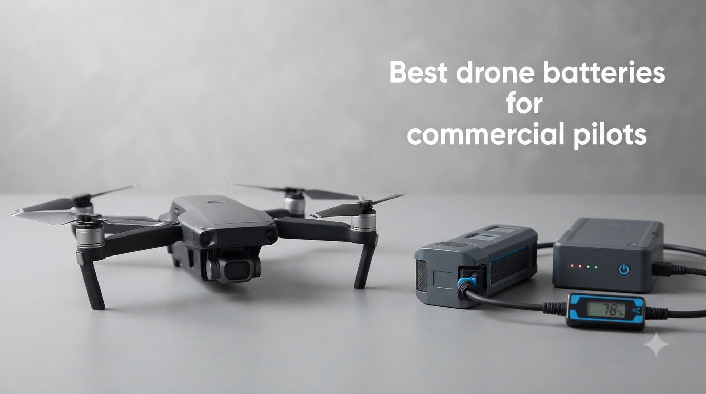 Best drone batteries for commercial pilots