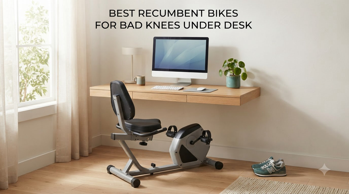 best recumbent bikes for bad knees under desk