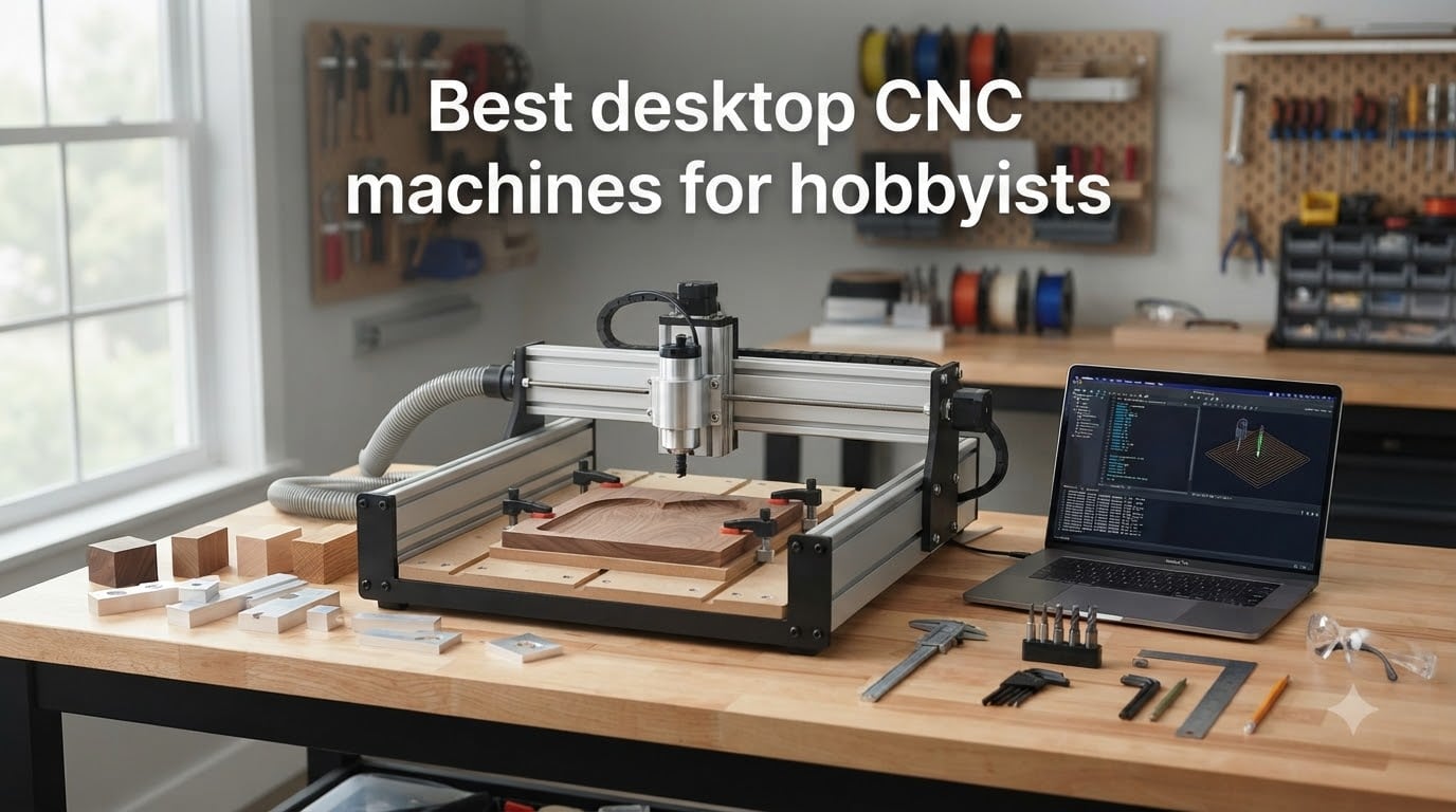Best desktop CNC machines for hobbyists