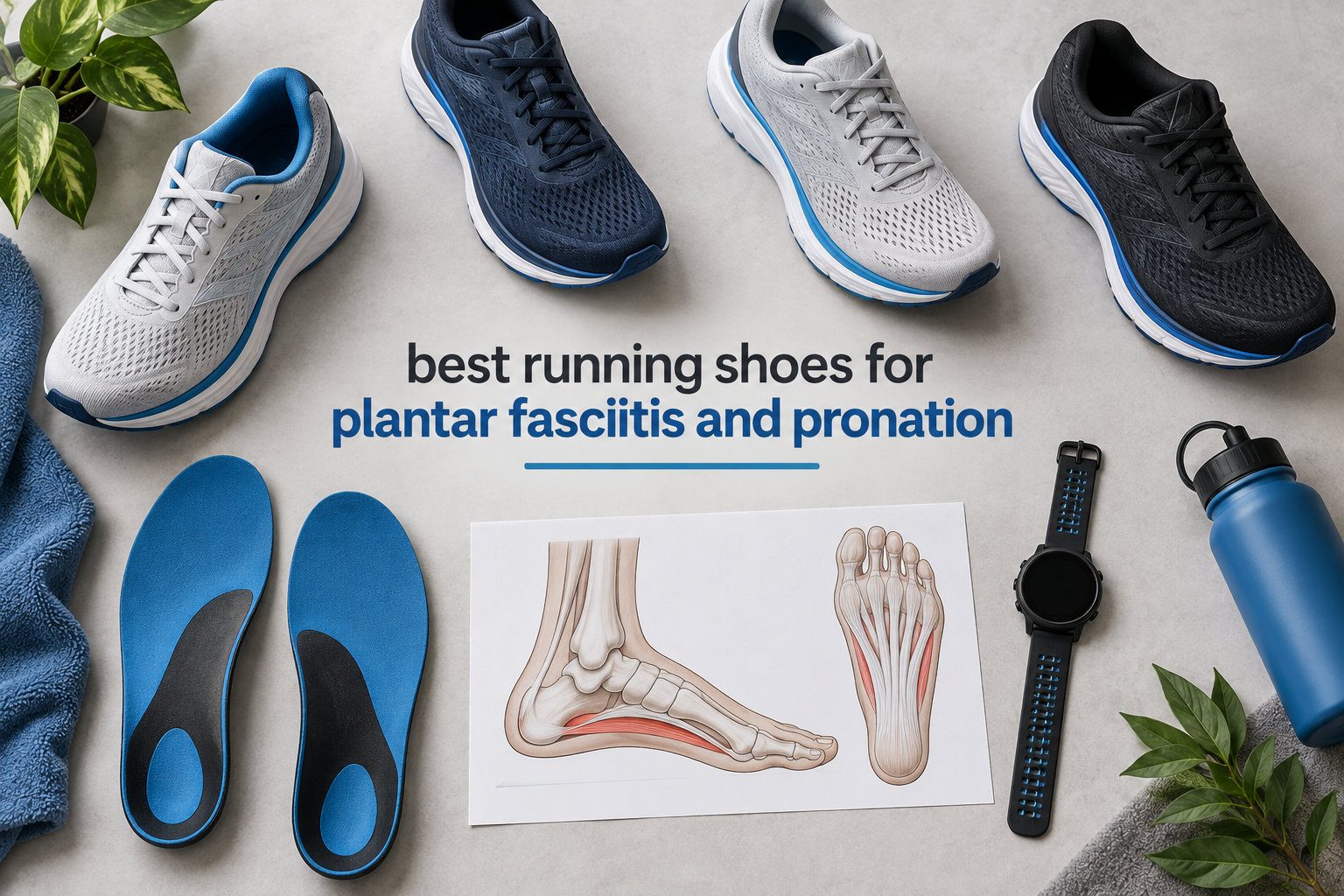 best running shoes for plantar fasciitis and pronation