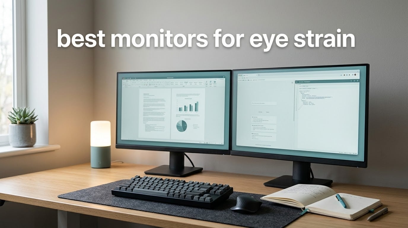 best monitors for eye strain
