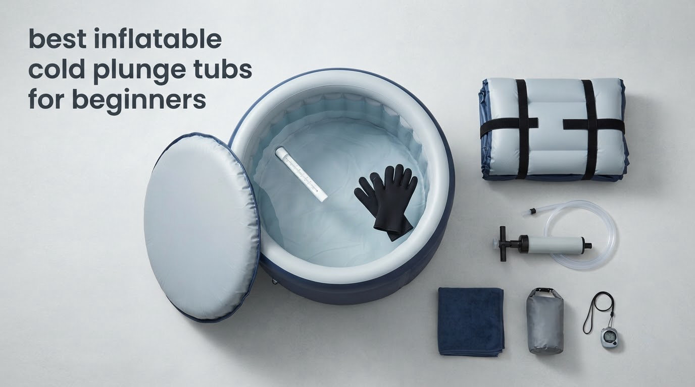 best inflatable cold plunge tubs for beginners