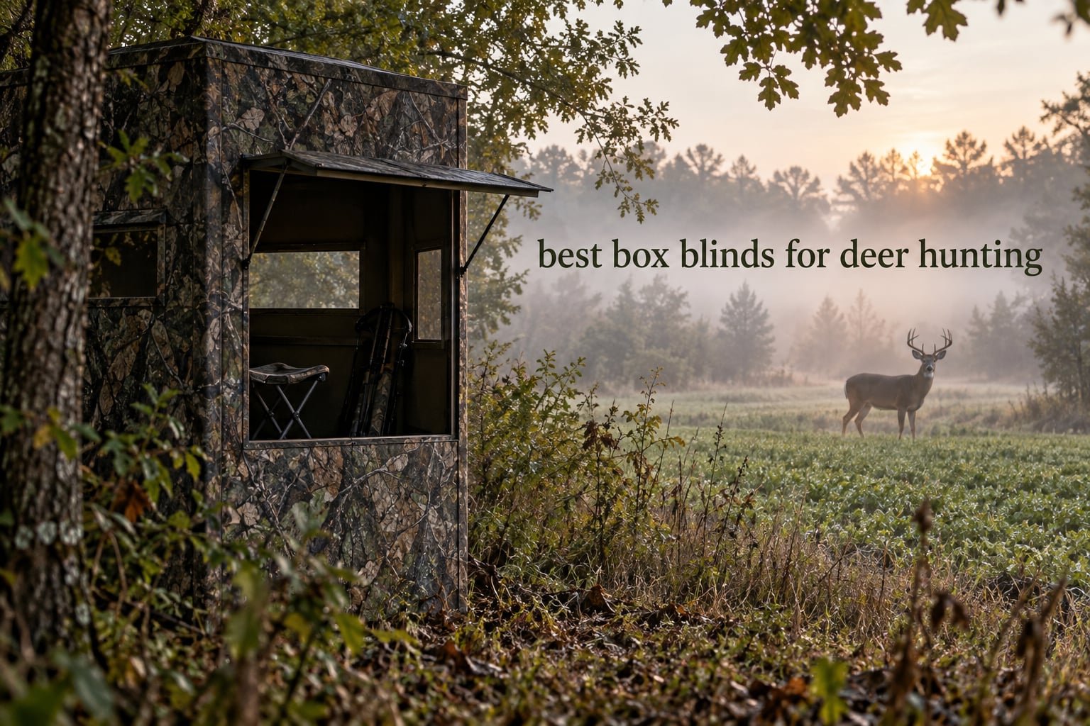 best box blinds for deer hunting