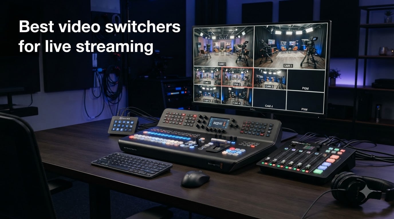 Best video switchers for live streaming