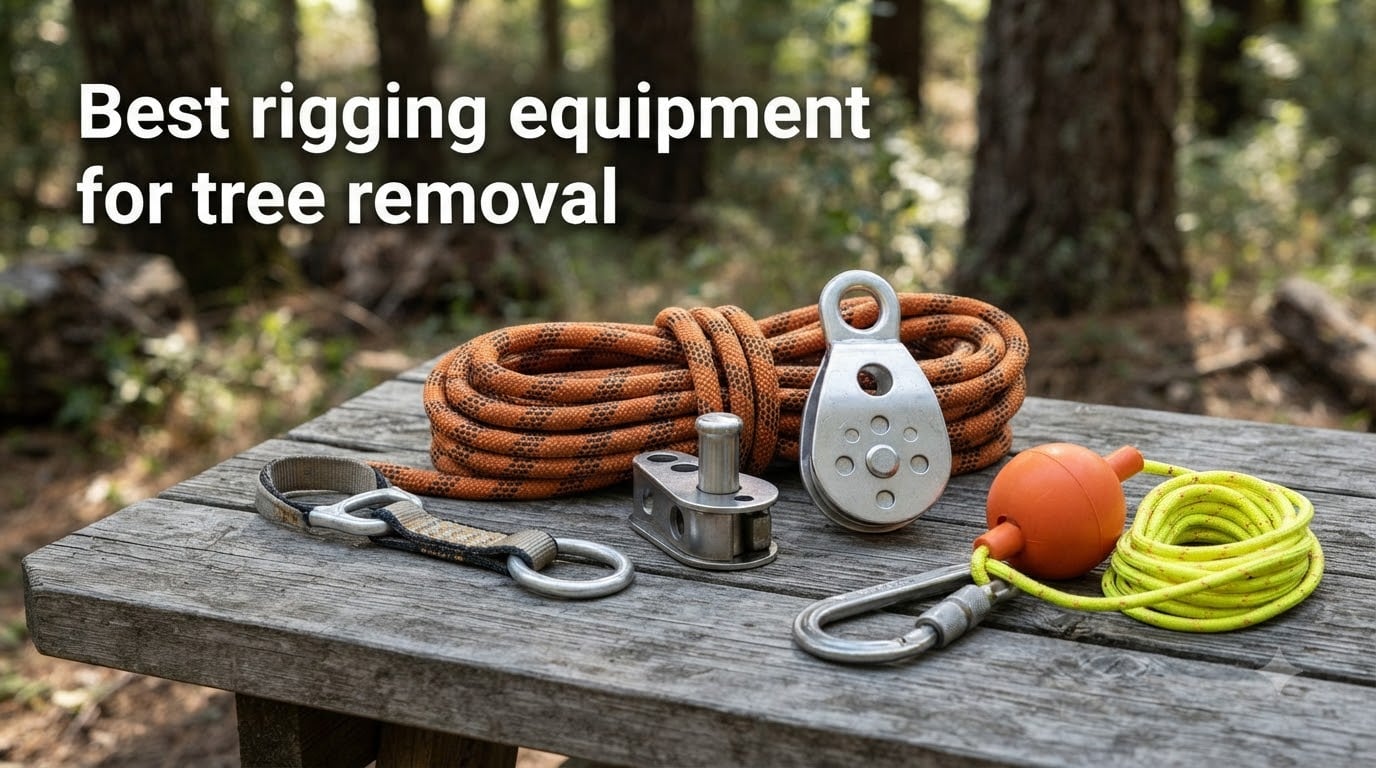 Best rigging equipment for tree removal